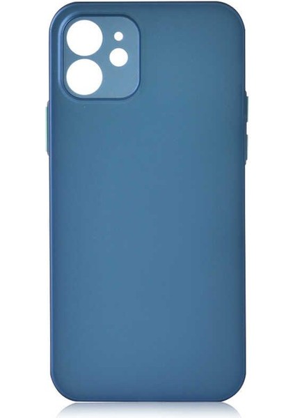 iPhone 12 Kılıf Mat Ultra İnce Slims Kapak