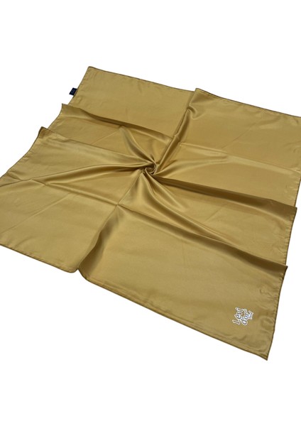 Düz Trend Eşarp - Gold
