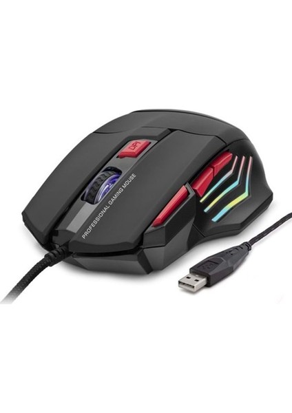 N100 Kablolu Oyun USB Ledli Mouse 411030