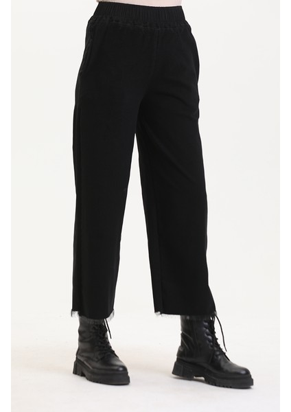Beli Lastikli Kot Pantolon 1793HY-01 Siyah fiyatları