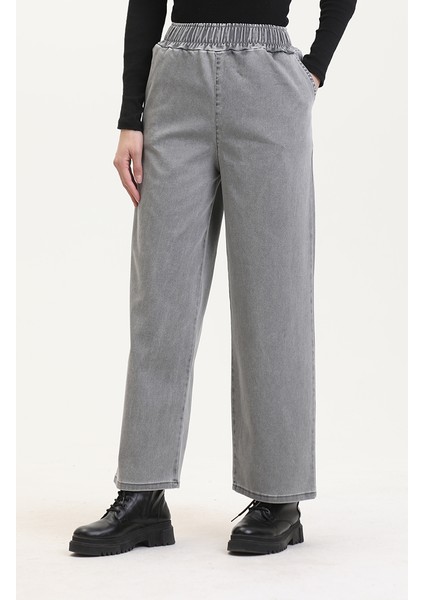 Beli Lastikli Kot Pantolon 9633-02 Füme fiyatları