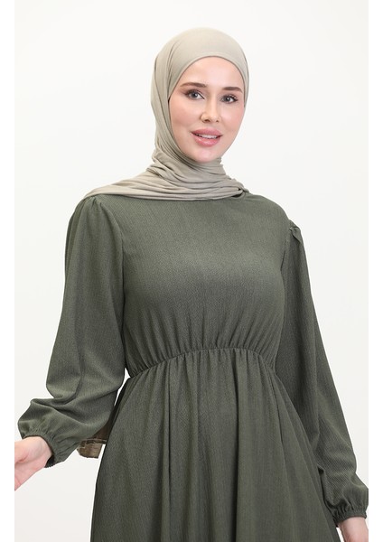 Cepli Elbise 1099-01 Haki modelleri