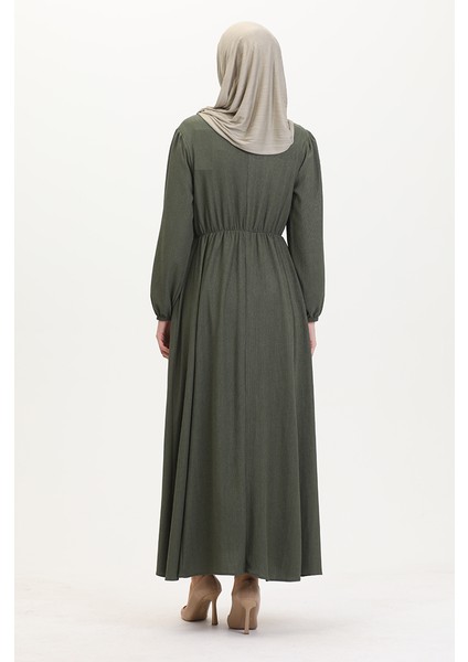 Cepli Elbise 1099-01 Haki indirimleri