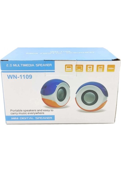 Wınnboss WN-1109 Bilgisayar Speaker USB Hoparlör 450023