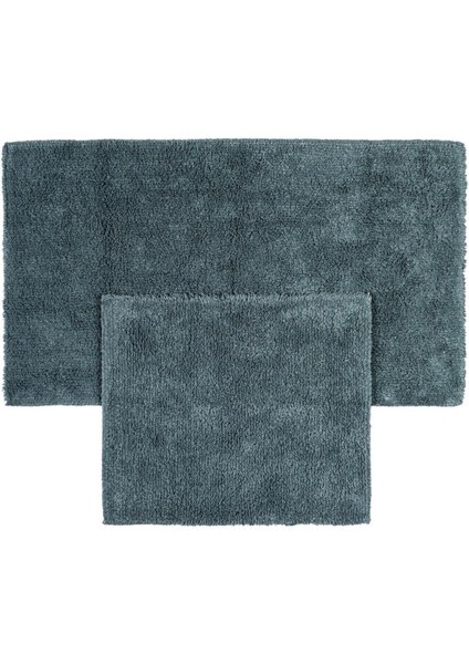 Tekno Trust | Monolo | %100 Doğal Pamuk 2'li Banyo Halısı Seti