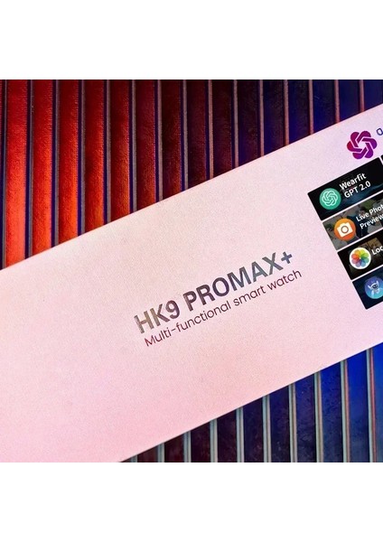 Hk9 Promax Plus + 2gb Hafıza + Kablosuz Kulaklık Bağlama + Albüm+Chat Gpt 2.0 + E-Kitap Okuma