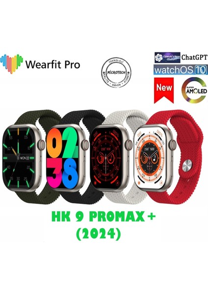 Hk9 Promax Plus + 2gb Hafıza + Kablosuz Kulaklık Bağlama + Albüm+Chat Gpt 2.0 + E-Kitap Okuma