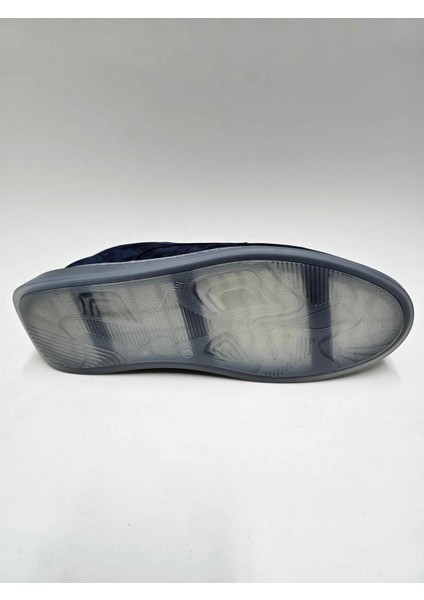 Hakiki Deri Lacivert Şeffaf Taban Nubuk Bağcıklı Erkek Ayakkabı C-819637 fırsatları