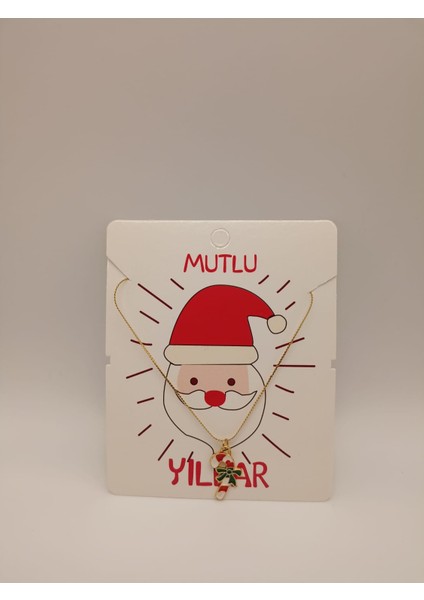 Yılbaşı Çelik Kolye