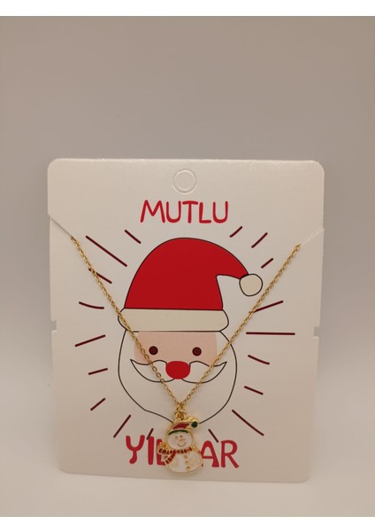Yılbaşı Çelik Kolye Sf Zincir