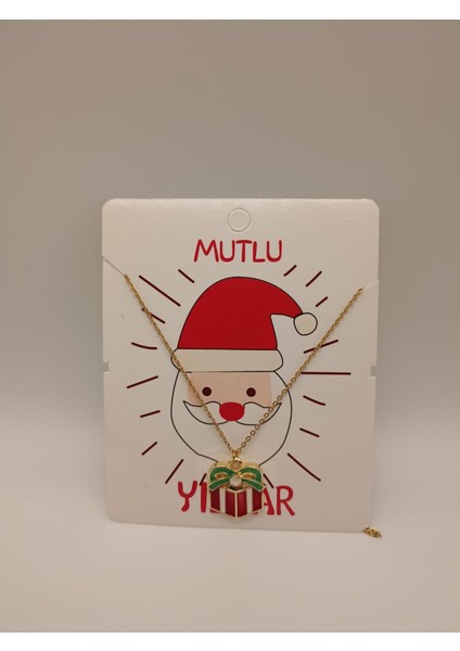 Yılbaşı Çelik Kolye Sf Zincir
