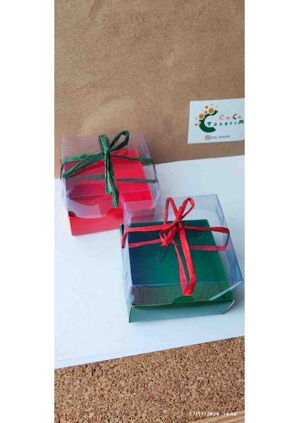 Yılbaşı Figürleri Noel Anahtarlık Charm Çanta Süsü 2 Adet Kartlı ve Kutulu Hediyelik Christmas fırsatları