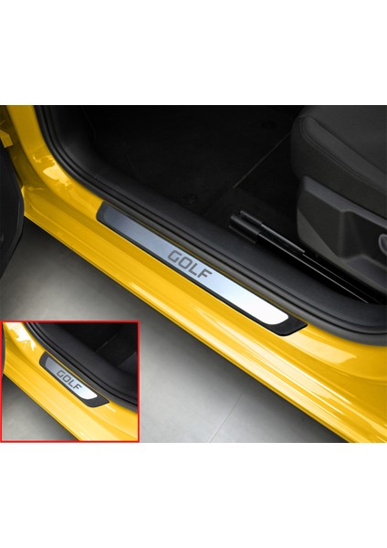Volkwagen Golf 6 Hb Kapı Eşik Koruması 2009-2012 Arası 4 Parça