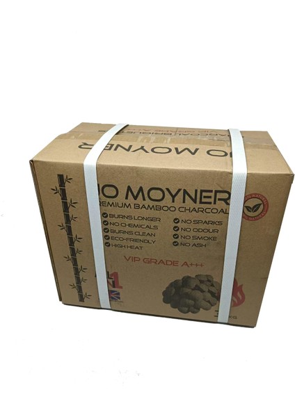 Briket Mangal Kömürü 3 kg Özel Koruma Kutulu Tozsuz Dumansız A+++ Kalite