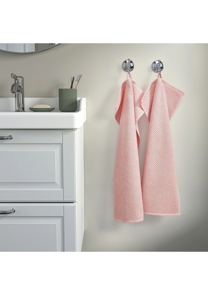 Gulvıal Uçuk Pembe 40X70 cm El Havlusu 2 Adet