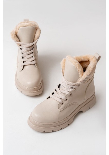 ASM-080 Bej Bağcıklı Günlük Kadın Bot indirimleri