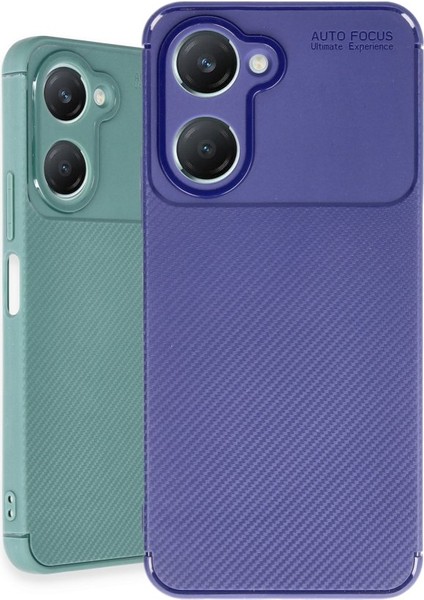 Vivo Y18 Uyumlu 3D Kamera Korumalı Karbon Leke Tutmaz Darbe Emici Kılıf modelleri