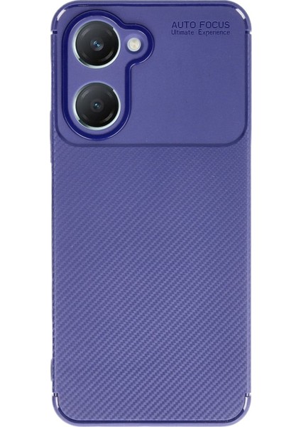 Vivo Y18 Uyumlu 3D Kamera Korumalı Karbon Leke Tutmaz Darbe Emici Kılıf