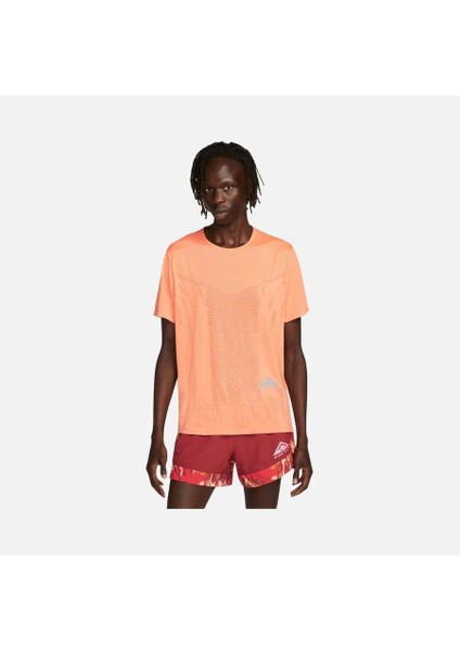 Dri-Fit Rise 365 Trail Running Short-Sleeve Erkek Spor T-Shirt