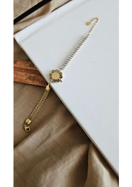 Çelik Su Yolu Detaylı Bileklik indirimleri