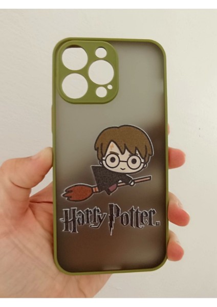 iPhone 14 Pro Max Harry Potter Tasarım Telefon Boyun Askılı Set Kılıf