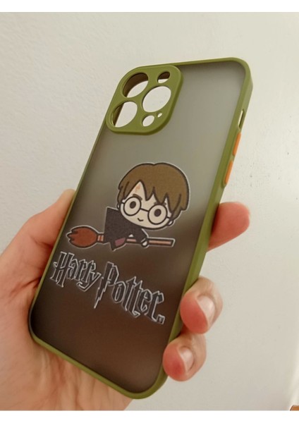 iPhone 14 Pro Max Harry Potter Tasarım Telefon Boyun Askılı Set Kılıf