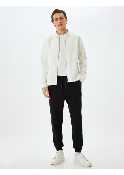 Eşofman Altı Beli Bağcıklı Şardonlu Cep Detaylı Pamuk Karışımlı Biyeli fiyatları