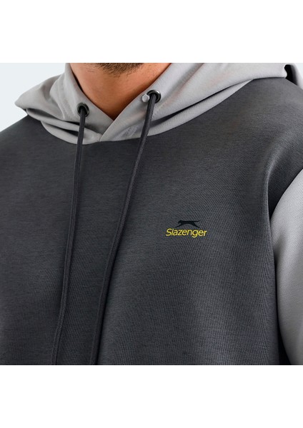 VIOLA Erkek Sweatshirt Koyu Gri / Siyah fırsatları