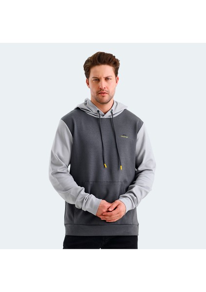 VIOLA Erkek Sweatshirt Koyu Gri / Siyah indirimleri