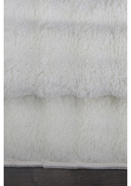 Yumuşak Büyük Boy İkili Banyo Paspası, Kaymaz Taban, Yıkanabilir, Polyamid 80x150 fırsatları