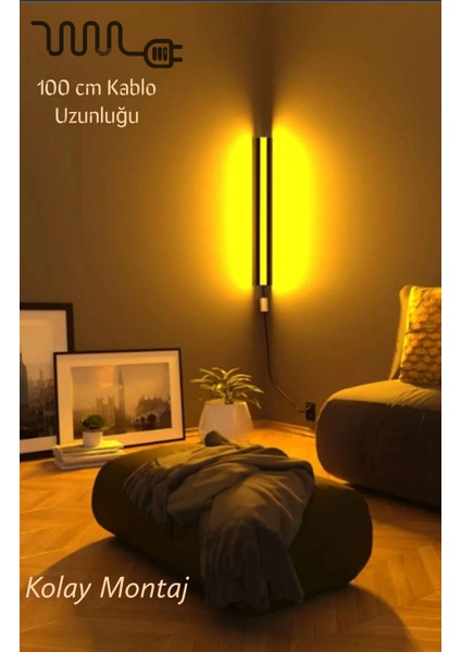 Ledlevel Lambader Renkli Animasyonlu Tak Çalıştır Kumandalı