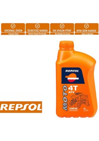 Repsol 4t Atv 10W40 Full Sentetik