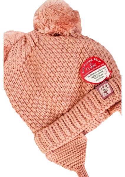 Anti Piiling Kulaklı Bebek Bere Pudra fiyatları