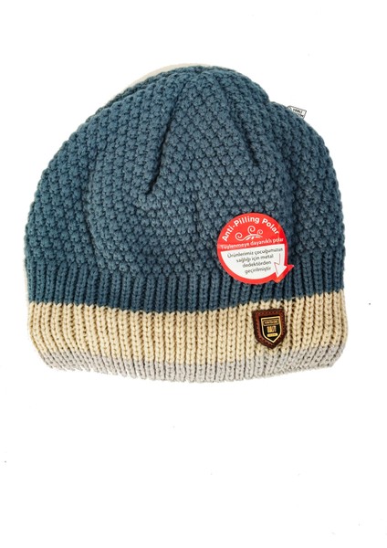 Anti Piiling Polar Tüylenmeye Dayanıklı Erkek Garson Bere Desen 3