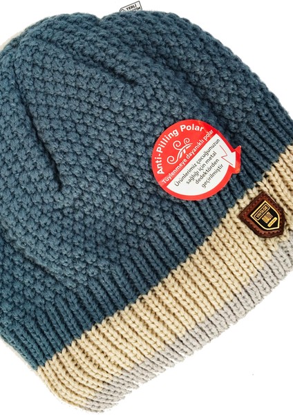 Anti Piiling Polar Tüylenmeye Dayanıklı Erkek Garson Bere Desen 3 fiyatları