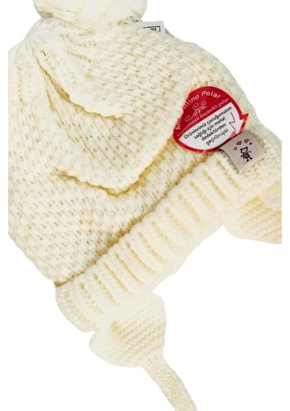 Anti Piiling Kulaklı Bebek Bere Krem fiyatları