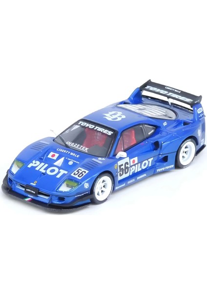 Inno 1/64 Lbwk F40 Tokyo Auto Salon 2024 Koleksiyonluk Metal Model Araba