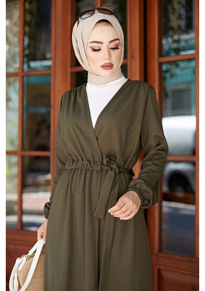 Tünel Kemer Detay Kimono Haki - 10074.1778. modelleri
