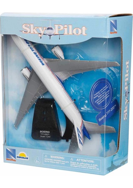1:240/1:270 Ölçekli Sky Pilot Boeing 747/ 777 Model Yolcu Uçağı - 1 Adet