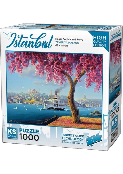 Hagia Sophia And Ferry Puzzle 1000 Parça 20744