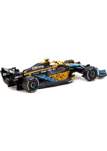 Tarmac Works Mclaren Abu Dhabi Grand Prix 2022 Lando Norris 1:64 Koleksiyonluk Metal Model Araba