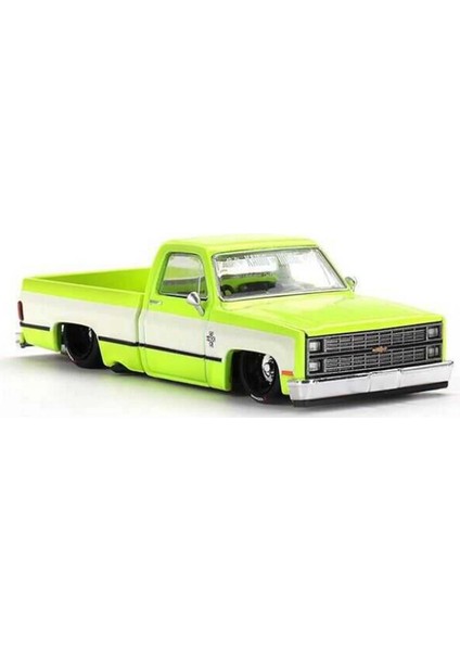 Mini Gt 1/64 Chevrolet Silverado Kaıdo Flo Yellow V1