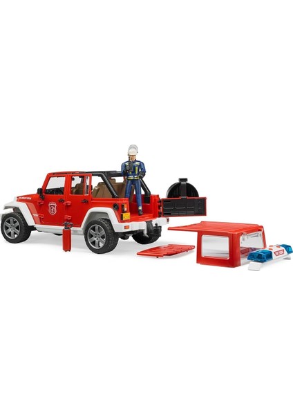 Bruder Jeep Wrangler Rubicon Itfaiye Aracı ve Itfaiyeci BR02528 fiyatları