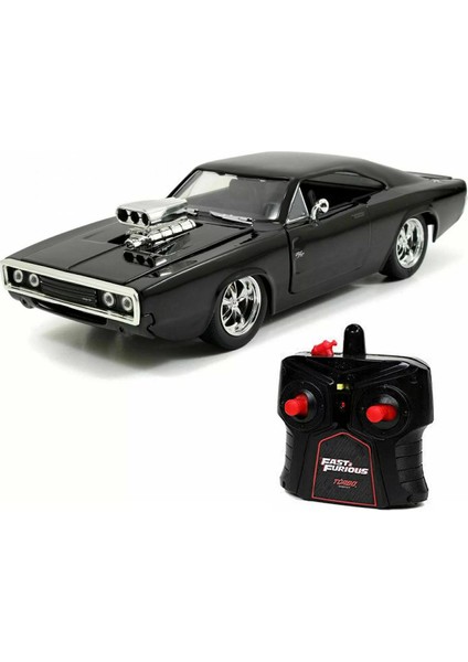 1:16 Fast & Furious 1970 Kumandalı Dom's Dodge Charger R/t Turbo Araba
