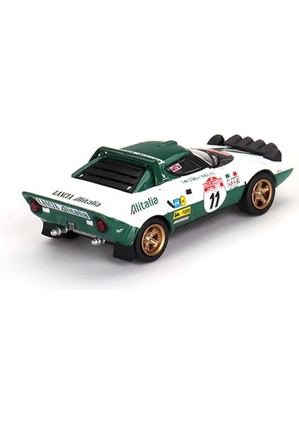 Mini Gt 1/64 Lancia Stratos Hf 1975 Rally Sanmero Winner
