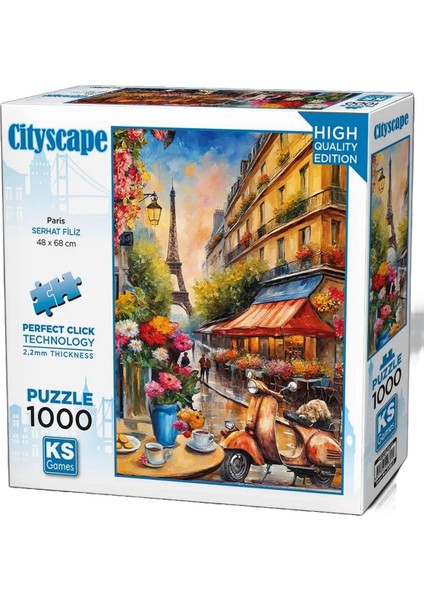 Ks Games Paris Puzzle 1000 Parça 20807
