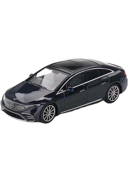 Mini Gt 1:64 Mercedes-Benz Eqs 580 4matıc Blue Metallic
