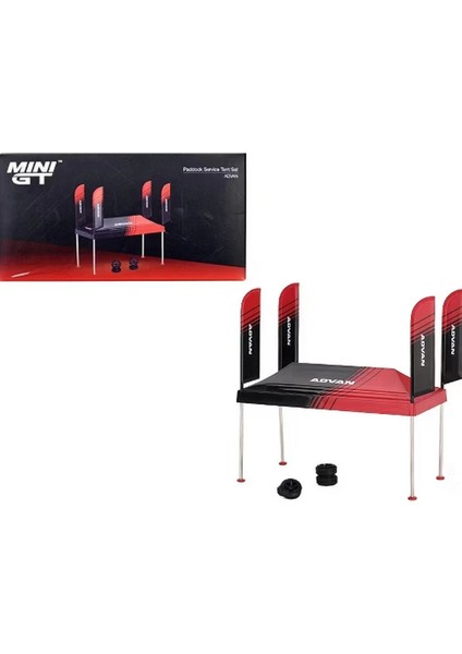 Mini Gt 1/64 Paddock Service Tent Set ''advan''