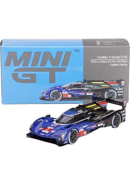 Mini Gt 1/64 Cadillac V-Series R 2023 Le Mans 24 Hrs