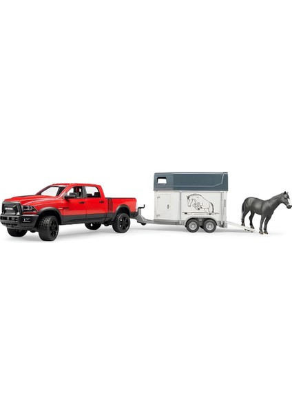 Bruder Ram 2500 Pickup ve Atıyla Beraber Nakil Römorku BR02501 fiyatları